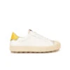 Pataugas ARAN/MIX F2H BLANC/JAUNE -Pataugas BASKET FEMME ARAN MIX F2H BLANC JAUNE 1