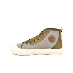 Pataugas ETCHE M/MIXTC F4I KAKI -Pataugas BASKET FEMME ETCHE M MIXTC F4I KAKI 628485 554 3