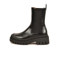 Devant -Pataugas BOOTS FEMME AINOA CH GR F4I NOIR 628454 850 2