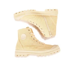 Pataugas AUTHENTIQUE M/ZIPTI F2I JAUNE -Pataugas BOOTS FEMME OG M ZIPTI F2I JAUNE 628347 200 6