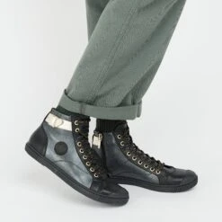 Nouveaux produits -Pataugas LATSA 628259946 NOIR DORE